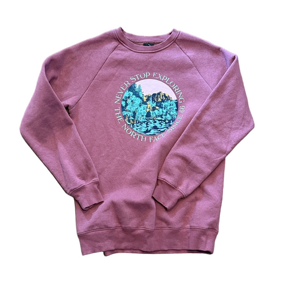 The North Face womens Crewneck sweatshirt Small Never stop Exploring - Picture 2 of 4